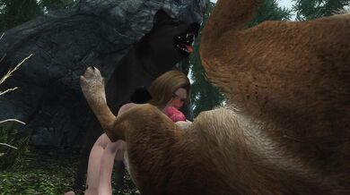 Erotic adventure in the woods