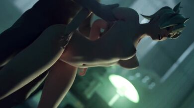 Watch as Mercy, the sexy nurse, performs doggy style with a naked Overwatch hero in this hentai PORN video