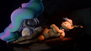 The Goddess Celestia fucks the Mayor