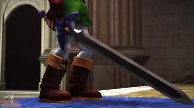 The first part of Links reward is taken by Rocksolid Snake in an intense and passionate sexual encounter that leaves them both breathless