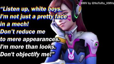 Blacked Hentai of DVa by @NeTora_HMVs