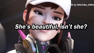 Blacked Hentai of DVa by @NeTora_HMVs