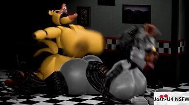 Withered Chica X Molten Freddy