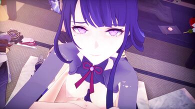 Raiden, the Shogun of Harem Impact! Episode 7 in glorious 4K resolution