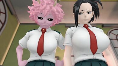 Staying at home for a relaxing vacation, until it turns into a never-ending erotic adventure!