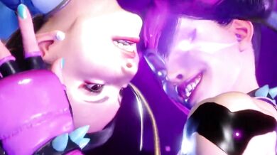 You have won the fight and now its time to lose your HMV in front of Juri, where you will be dominated by her powerful femme fatale