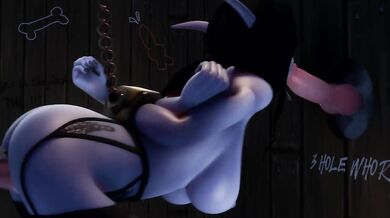 Watch as these two elves engage in a fierce battle of pleasure with the help of their glorious gloryhole!