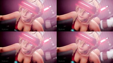 Asuna and Nyako get their glory holes filled up with hot cum!