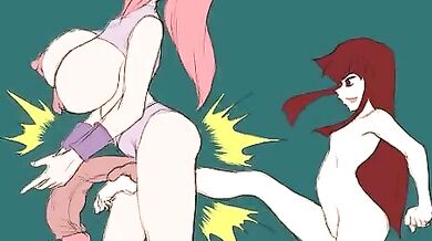 Sexy-Ass-Slut-Loving-Masturbation-Mouthfuls-of-Balls-Thrusting-Action-for-You!