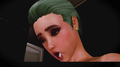 Two futa dudes fuck one hot chick in the ass with their cocks and leave her dripping wet!