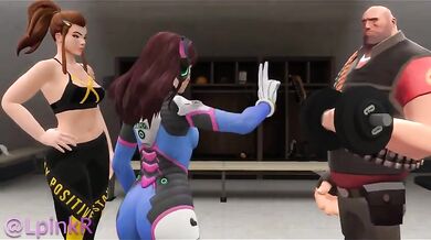 Dva and Brigitte do a sensual yoga session together, stretching each others bodies to new heights of pleasure in the midst of their intense workout