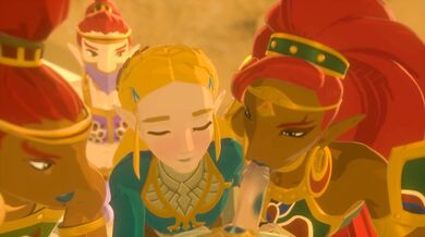 Watch a hot Zelda in the desert with male VA Nodus FM