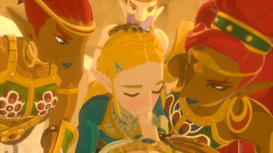 Watch a hot Zelda in the desert with male VA Nodus FM