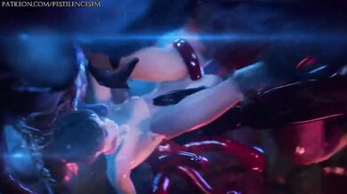 Breaking Infection: Rebecca Chambers Monstrous Fuck With the Plague