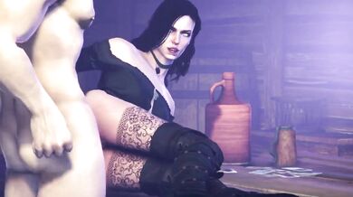 Witcher Hunt: Yennefers Gangbang Adventure (Blue Lightsfm)