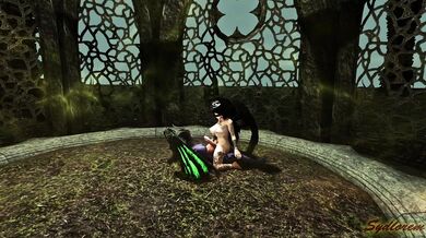 Succubus Lured The Dragonborn To Her Realm