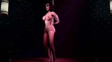 Elizabeth Dance and Noname55s sexy dance routine goes too far, resulting in a hot threesome with an unexpected partner!