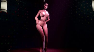 Elizabeth Dance and Noname55s sexy dance routine goes too far, resulting in a hot threesome with an unexpected partner!