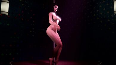 Elizabeth Dance and Noname55s sexy dance routine goes too far, resulting in a hot threesome with an unexpected partner!
