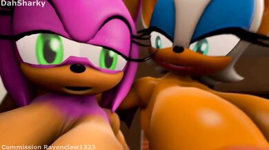 Sonics Harem: The Fiery Obsession of Rouge the Bat (Amy and Blaze POV)