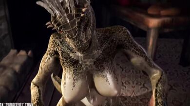 The Scaly Maid and the Handheld Massager