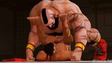 Hentai Training with Street Fighter Characters