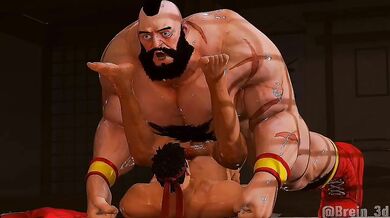 Hentai Training with Street Fighter Characters