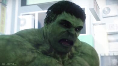 Busted Nerds: Black Widow and the Hulks Femdom Adventure