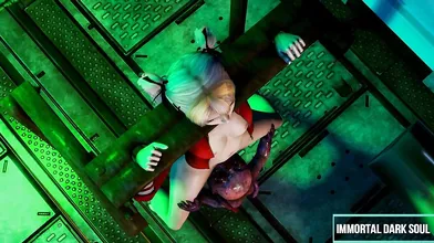 Inside a post-apocalyptic bunker, two survivors engage in a passionate encounter that ignites their desires