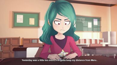 Watch as Meru, the Succubus, satisfies 4 men in crystal clear 60fps AI