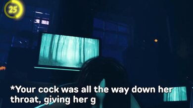 A Spooky Halloween Night with the Hentai Ghost in Public Anal Edging