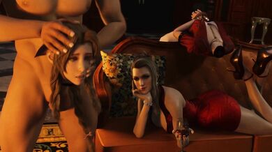 Aerith Joins The Fun! (Clothed) [SandflyActual]