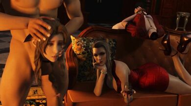 Aerith Joins The Fun! (Clothed) [SandflyActual]