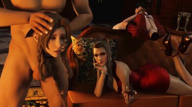 Aerith Joins The Fun! (Clothed) [SandflyActual]