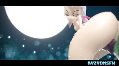 Wipe that demonic girls pussy clean with your tongue, her juices will flow like a fountain of sin as you dive deeper inside her filthy hole