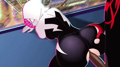 Watch this spider fuck across multiple universes in this 18 Dart1 hentai porn parody!