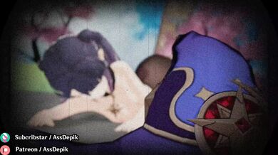 Mona Lisa and Candace X engage in a hot lesbian threesome with their curly hair flowing wildly