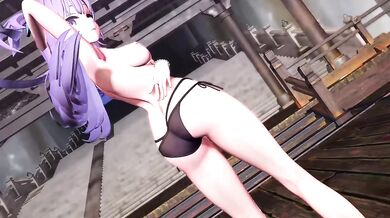 Yuka Hayases Chocolate Cream Fuckfest with MMD Animation