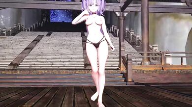 Yuka Hayases Chocolate Cream Fuckfest with MMD Animation