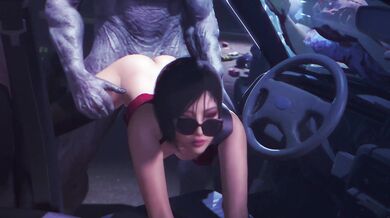 Dominatrix Ada and Mr X (in dress)