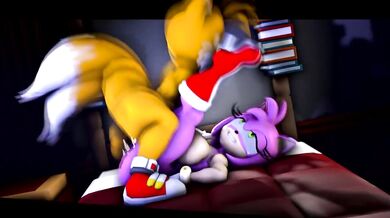 Adventures in the Room of Erotic Discovery with Tails and Amys Roommate