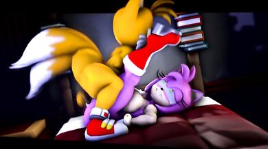 Adventures in the Room of Erotic Discovery with Tails and Amys Roommate