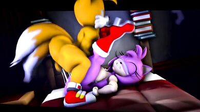 Adventures in the Room of Erotic Discovery with Tails and Amys Roommate
