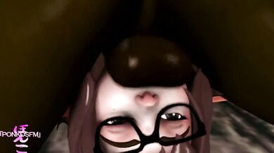 Interracial Facefucking with Mei Ponko SFM