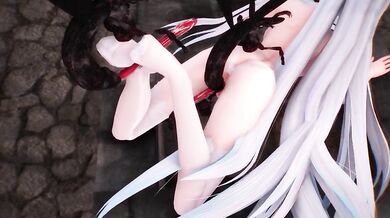 A glowing insect queen takes on a swarm of horny drones in this intense porn parody