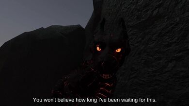 Rebecca and her pet dragon, Volcano, engage in some hot action together when she discovers his true nature