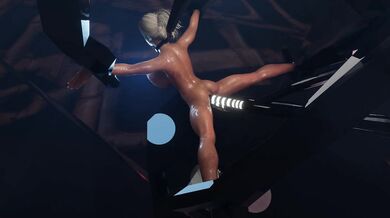 The Hentai Porn Queen Lidia Sobieska takes on the Tekken Fucking Machine Version 1 in a steamy Device Bondage scene!