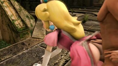 Mia Peaches gets naughty in the kitchen and has a messy dessert party with her friends