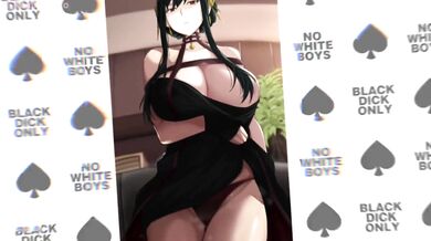 Hey guys! Do you want to see your waifus getting blacked by Komi Shouko?