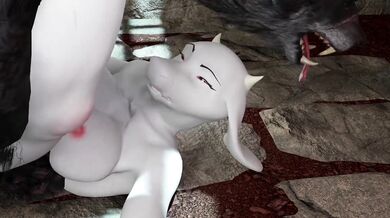 Toriel, a kindhearted woman, takes care of a needy boy named Smoar in this Hentai Porn video